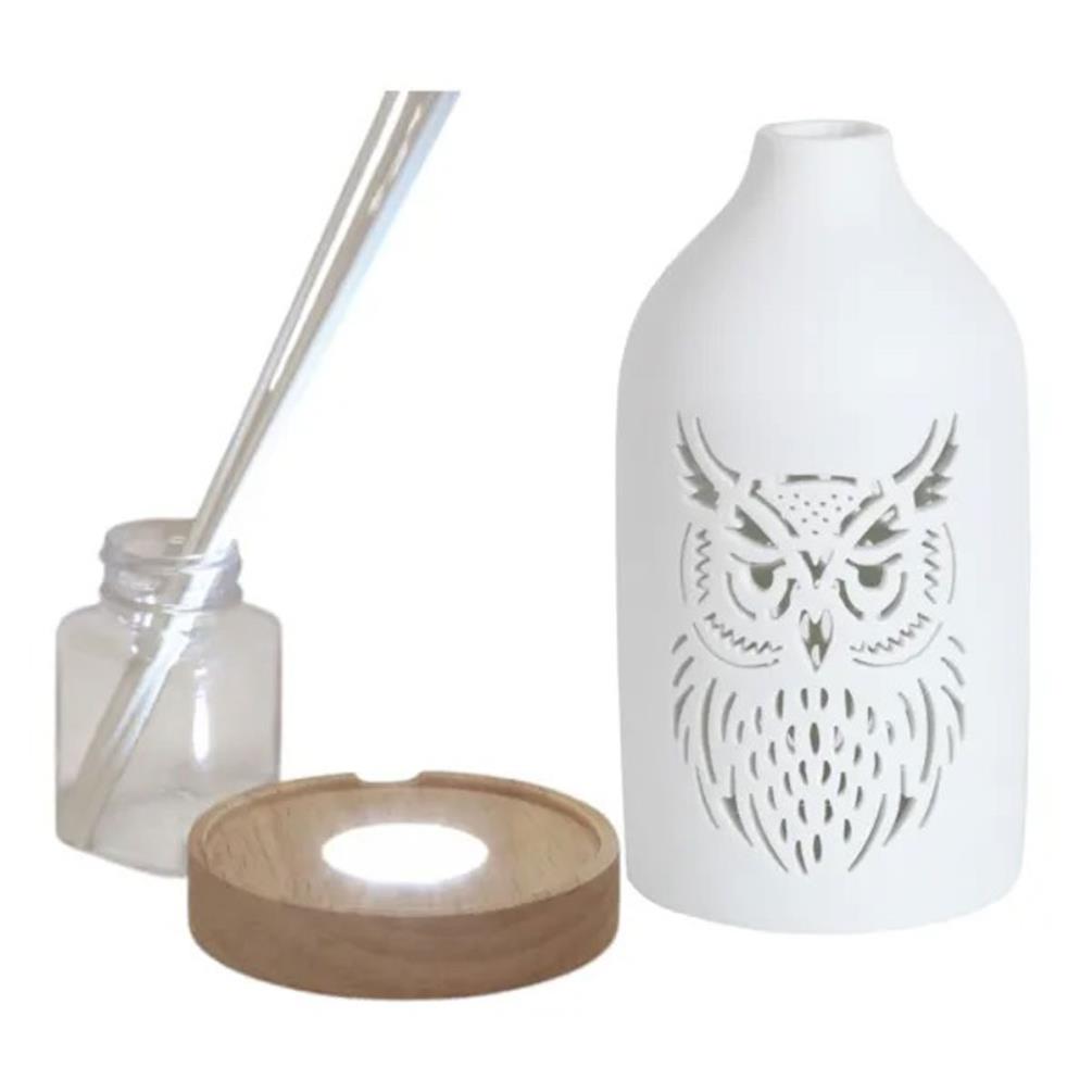 Woodbridge Owl LED Light up Reed Diffuser Extra Image 2